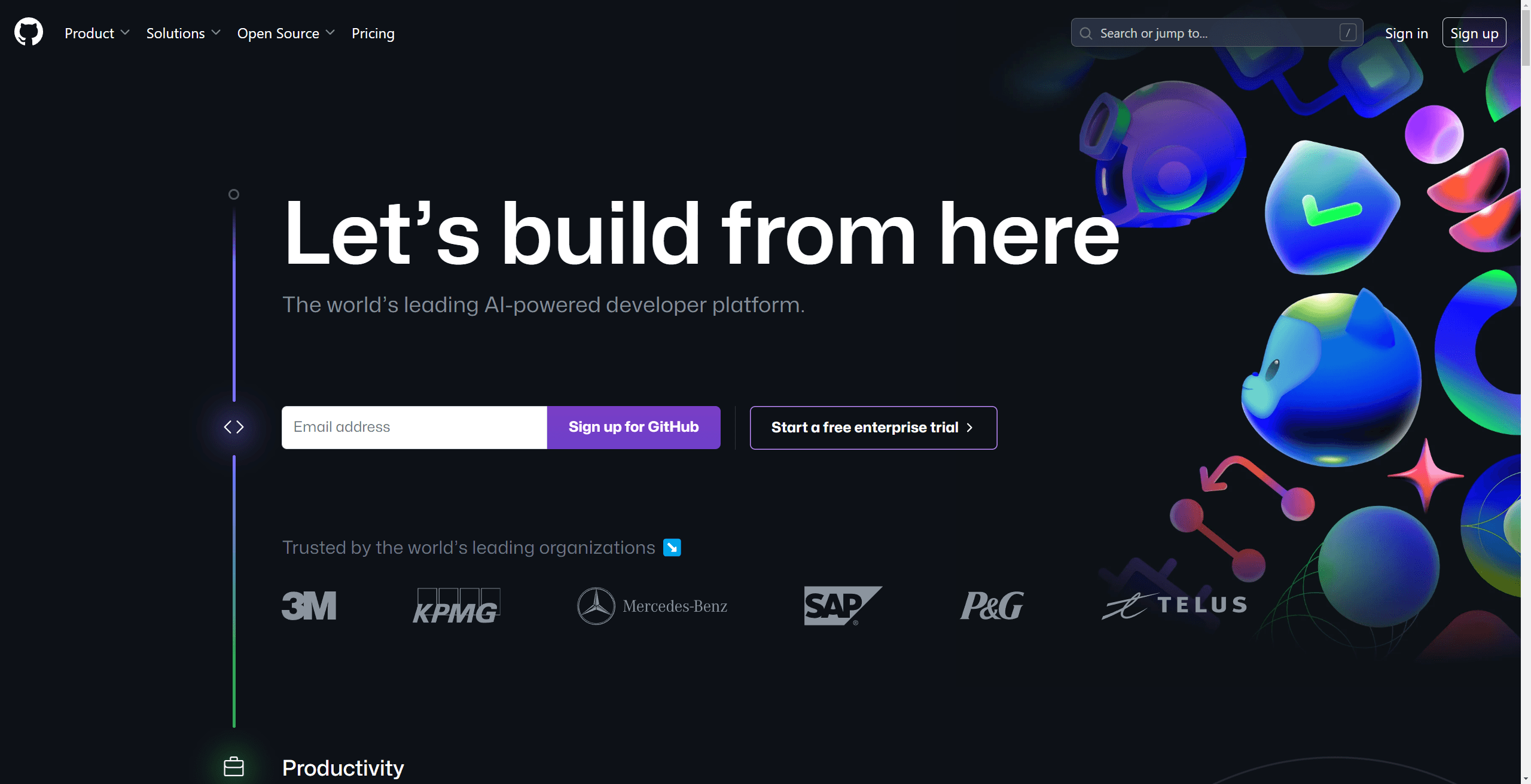 GitHub Home Page